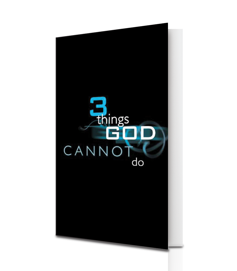 3 Things God Cannot Do (25 Pack)