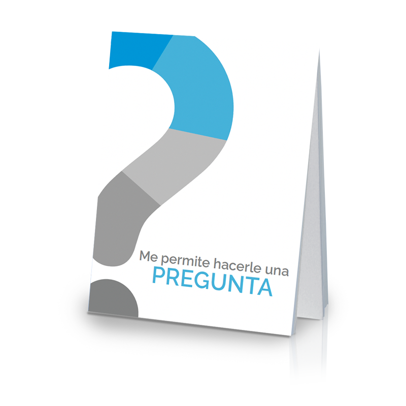 UPDATED ¿Me permite hacerle una pregunta? / May I Ask You A Question? Spanish - (25 PK)