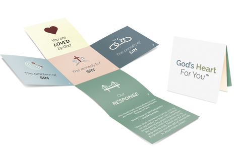 God's Heart for You - Adult Crosstalk (25 pack)