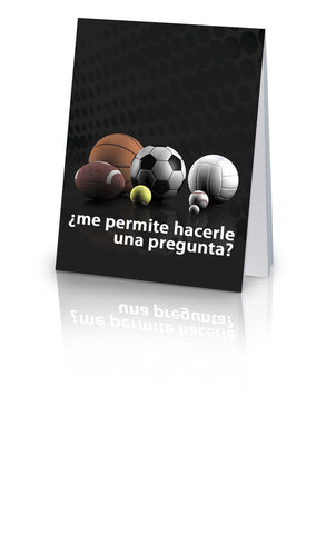 May I Ask You a Question? - Spanish Multi-Sport (25 Pack)