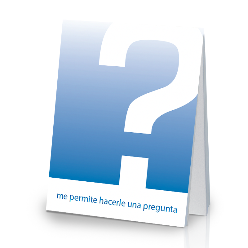 ¿Me permite hacerle una pregunta? / May I Ask You a Question? - Spanish (25 Pack)