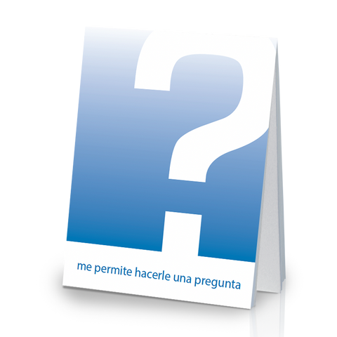 ¿Me permite hacerle una pregunta? / May I Ask You a Question? - Spanish (25 Pack)