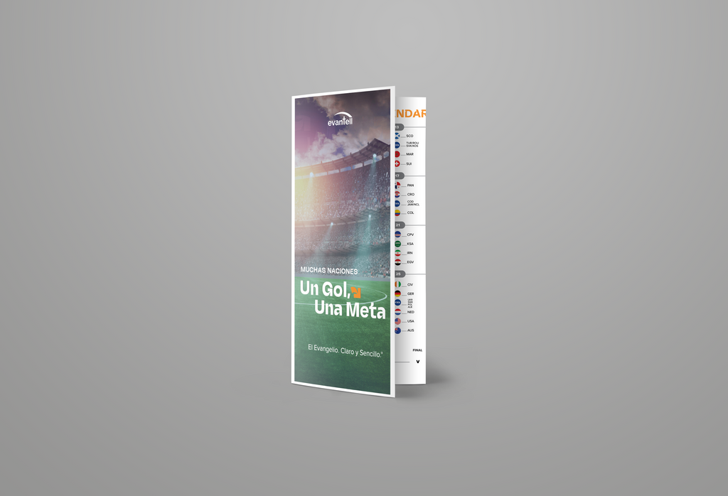 UnGol folleto con partidos del juego (archivo digital)
