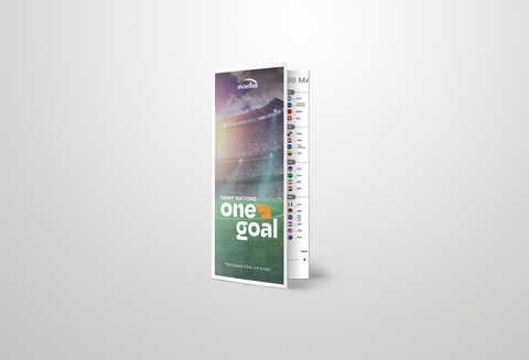 One Goal Tract with Game Matches (25 PK)