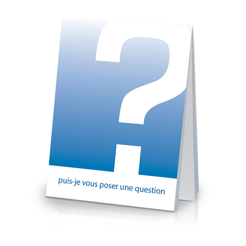 May I Ask You a Question? French (25 Pack)