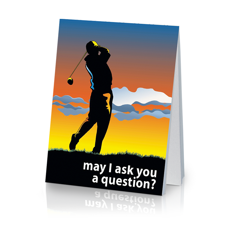 May I Ask You a Question? - Golf (25 Pack)