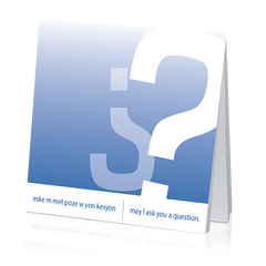 May I Ask You a Question? - Haitian Creole/English (25 Pack)
