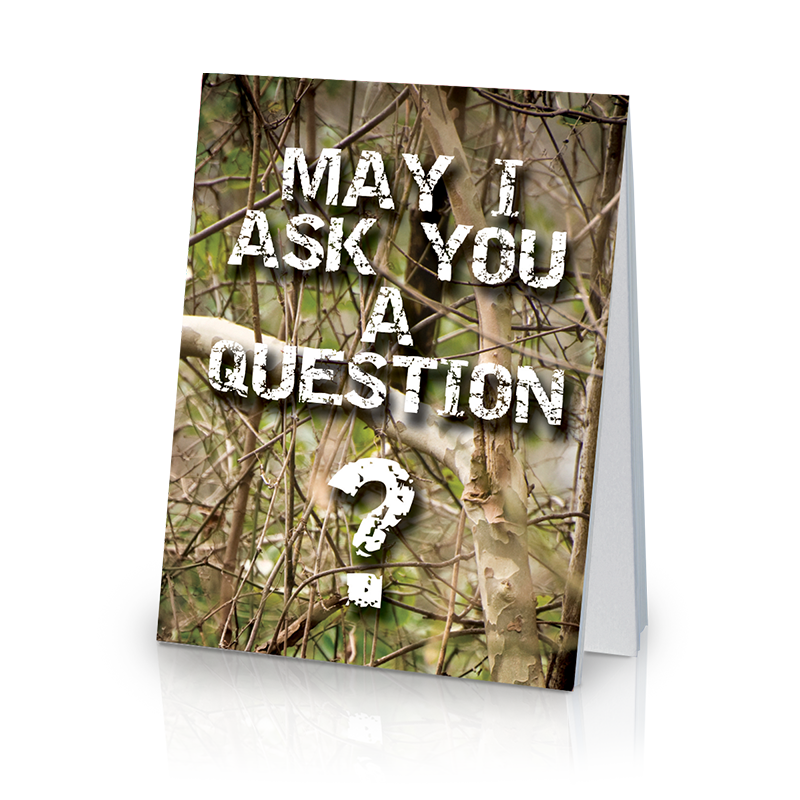 May I Ask You a Question? Hunter - (25 Pack)