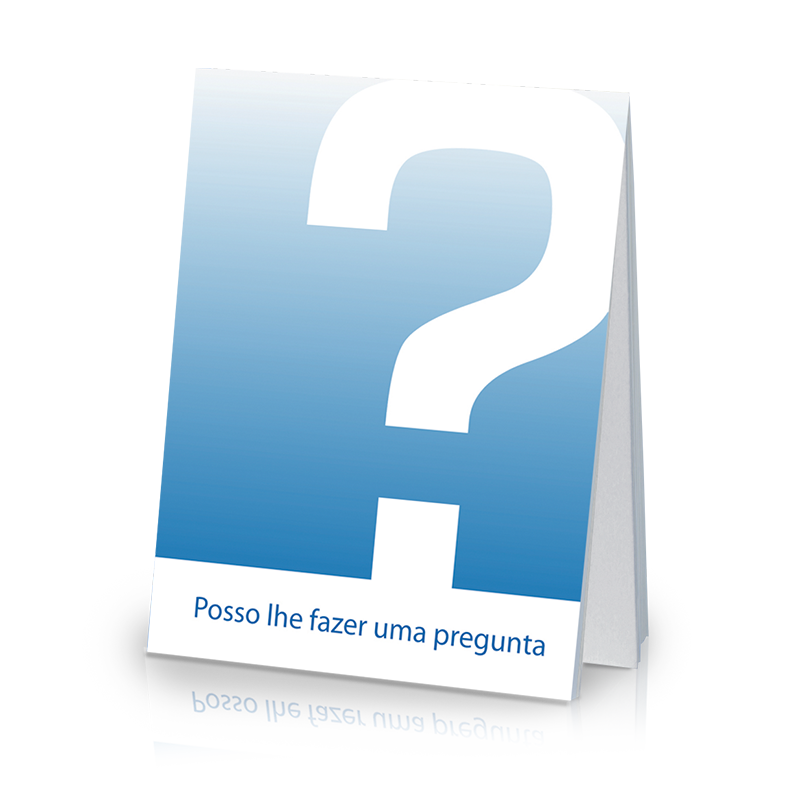 May I Ask You a Question? - Portuguese Blue (Brazil) (25 Pack)