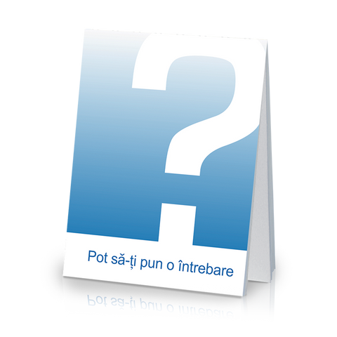 May I Ask You A Question? - Romanian (25 Pack)