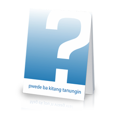 May I Ask You a Question? - Tagalog (Philippines) (25 Pack)