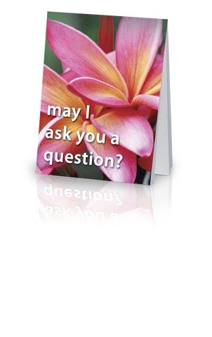 May I Ask You a Question? - Flower (25 Pack)