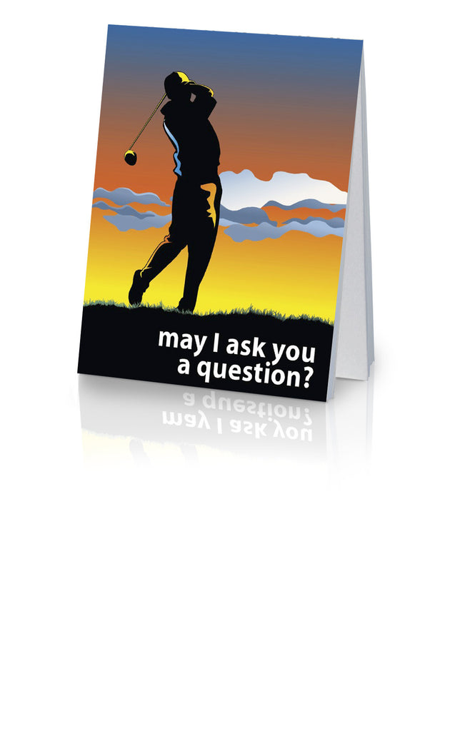 May I Ask You a Question? - Golf (25 Pack)
