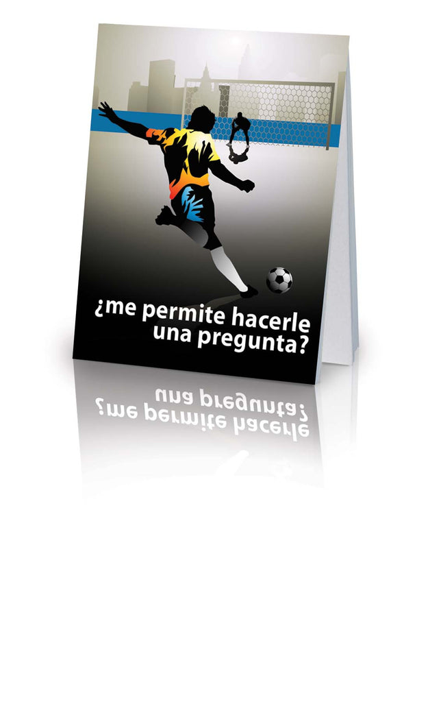 ¿Me permite hacerle una pregunta? / May I Ask You a Question? - Soccer (Spanish) (25 Pack)